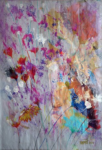 Fantasy with Flowers 19. par Rakhmet Redzhepov, Œuvre sur papier en vente sur Singulart