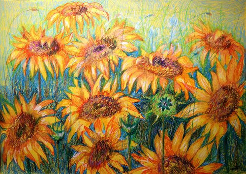 MY SUNFLOWERS Rakhmet Redzhepov