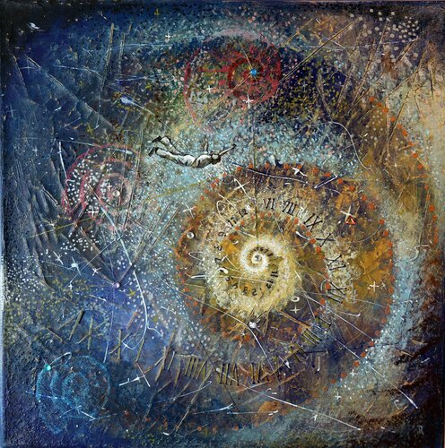 His Universe. di Rakhmet Redzhepov, Pittura in vendita su Singulart