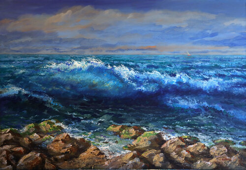 Sunny and Windy di Rakhmet Redzhepov, Pittura in vendita su Singulart