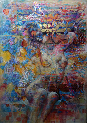 Butterfly Effect di Rakhmet Redzhepov, Pittura in vendita su Singulart