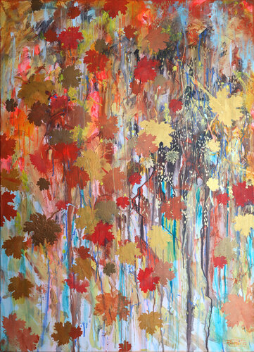Autumn Gold. par Rakhmet Redzhepov, Peinture en vente sur Singulart