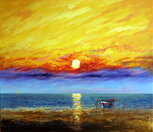 Sea of Love by Rakhmet Redzhepov, Painting for Sale on Singulart