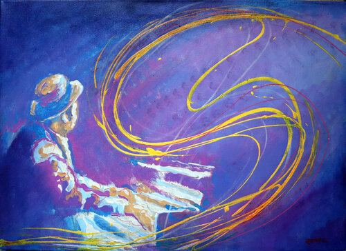 Jazz Pianist. Rakhmet Redzhepov