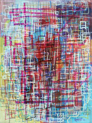 Quadrilion Singularity. von Rakhmet Redzhepov, Malerei kaufen auf Singulart