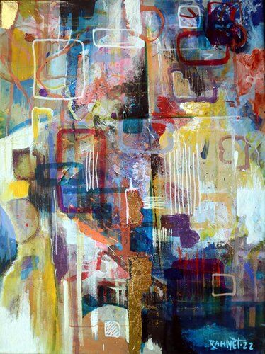 Living City. par Rakhmet Redzhepov, Peinture en vente sur Singulart