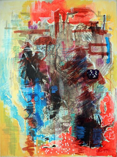 City Experiences. par Rakhmet Redzhepov, Peinture en vente sur Singulart