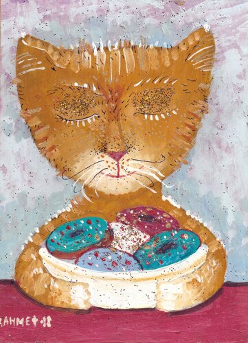 OM-NOM-NOM. von Rakhmet Redzhepov, Malerei kaufen auf Singulart