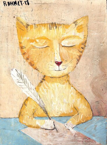 WRITER. de Rakhmet Redzhepov, Pintura a la venta en Singulart