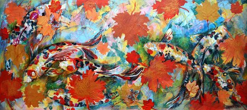 KOI FISH van Rakhmet Redzhepov, Schilderij te koop op Singulart