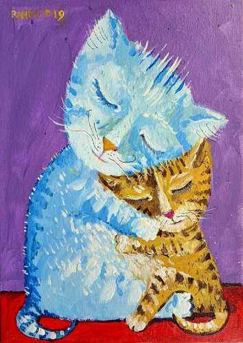 LOVE.. van Rakhmet Redzhepov, Schilderij te koop op Singulart