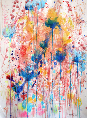Fantasy with Flowers 69. von Rakhmet Redzhepov, Malerei kaufen auf Singulart