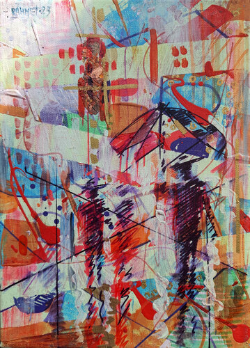 City 2 di Rakhmet Redzhepov, Pittura in vendita su Singulart
