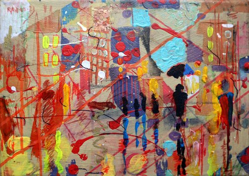 City 7 by Rakhmet Redzhepov, 絵画 for Sale on Singulart