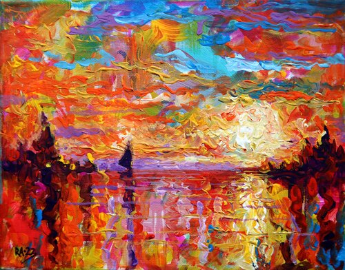 Morning Walk par Rakhmet Redzhepov, Peinture en vente sur Singulart