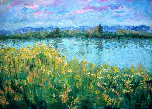 Hot Summer par Rakhmet Redzhepov, Peinture en vente sur Singulart