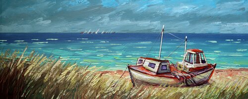 Far Goast by Rakhmet Redzhepov, Painting for Sale on Singulart