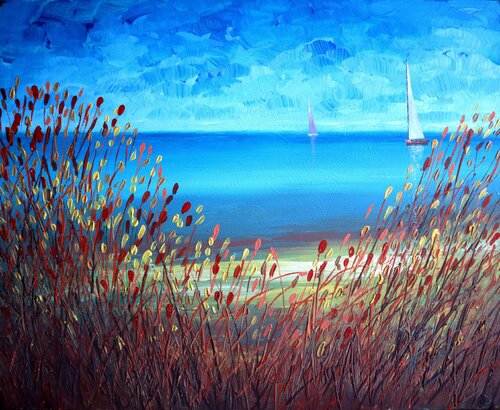 Dunes, Sea von Rakhmet Redzhepov, Malerei kaufen auf Singulart