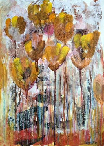 Fantasy with Flowers 78 by Rakhmet Redzhepov, 絵画 for Sale on Singulart