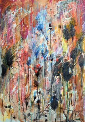 Fantasy with Flowers 80 by Rakhmet Redzhepov, 絵画 for Sale on Singulart