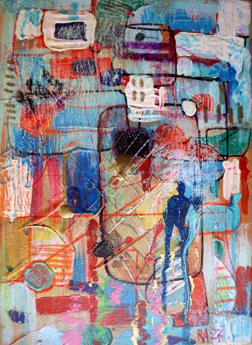 City 14 by Rakhmet Redzhepov, Painting for Sale on Singulart