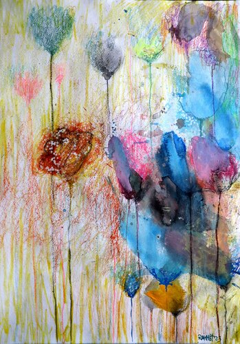 Fantasy with Flowers 86 by Rakhmet Redzhepov, Painting for Sale on Singulart