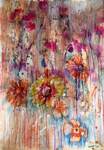 Fantasy with Flowers 87 by Rakhmet Redzhepov, 絵画 for Sale on Singulart