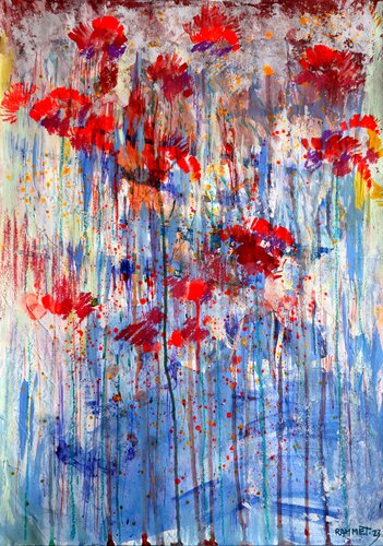 Fantasy with Flowers 88 by Rakhmet Redzhepov, 絵画 for Sale on Singulart