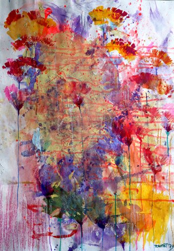 Fantasy with Flowers 89 by Rakhmet Redzhepov, 絵画 for Sale on Singulart
