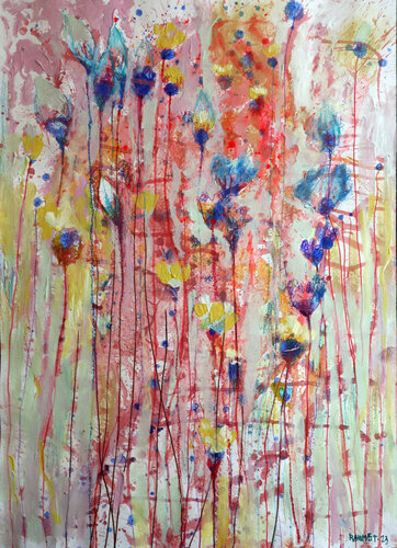 Fantasy with Flowers 91 by Rakhmet Redzhepov, 絵画 for Sale on Singulart