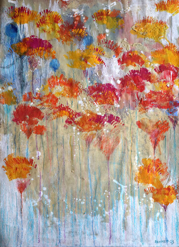 Fantasy with Flowers 93 by Rakhmet Redzhepov, 絵画 for Sale on Singulart