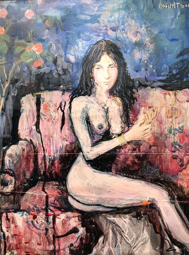 On the Sofa de Rakhmet Redzhepov, Pintura a la venta en Singulart