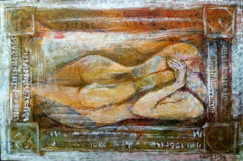 TWO by Rakhmet Redzhepov, Work on Paper for Sale on Singulart