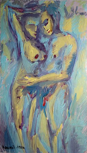 He and She di Rakhmet Redzhepov, Pittura in vendita su Singulart