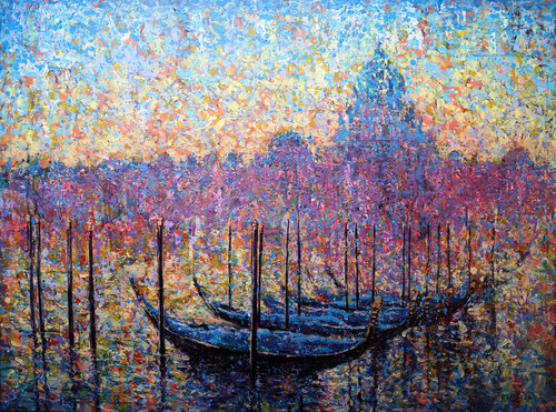Everyday life of the Gondoliers. Rakhmet Redzhepov
