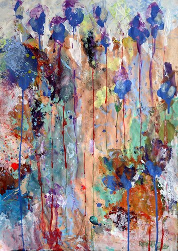 Fantasy with Flowers 116 by Rakhmet Redzhepov, 絵画 for Sale on Singulart