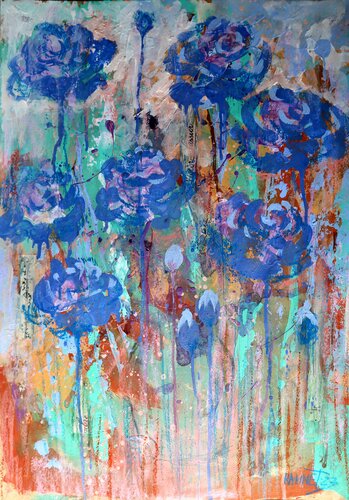 Fantasy with Flowers 120 von Rakhmet Redzhepov, Malerei kaufen auf Singulart