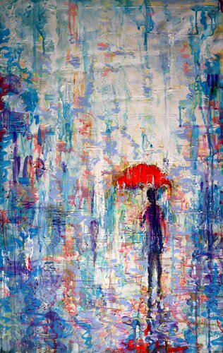 Summer Rain di Rakhmet Redzhepov, Pittura in vendita su Singulart