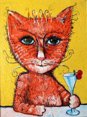 COCTAIL by Rakhmet Redzhepov, Painting for Sale on Singulart