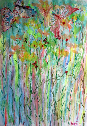 Fantasy with Flowers 130 von Rakhmet Redzhepov, Malerei kaufen auf Singulart