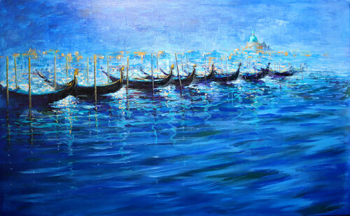Venice Blue di Rakhmet Redzhepov, Pittura in vendita su Singulart