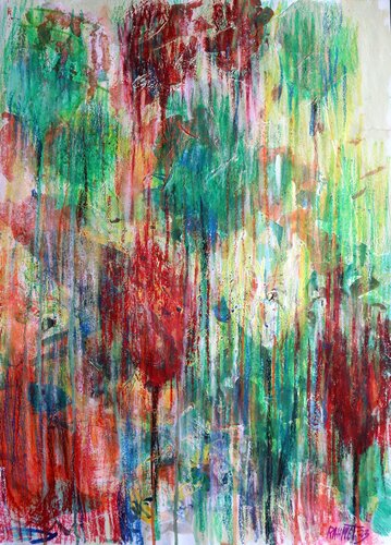 Fantasy with Flowers 131 by Rakhmet Redzhepov, 絵画 for Sale on Singulart