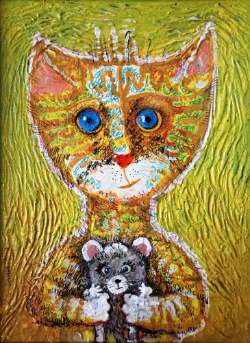 FRIENDS von Rakhmet Redzhepov, Malerei kaufen auf Singulart