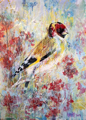 Fantasy with Flowers 149 par Rakhmet Redzhepov, Peinture en vente sur Singulart