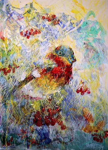 Fantasy with Flowers 155 by Rakhmet Redzhepov, 絵画 for Sale on Singulart