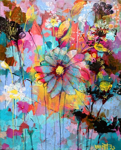 Favorite Flowers by Rakhmet Redzhepov, Painting for Sale on Singulart