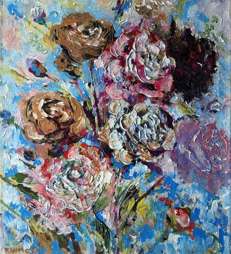 Roses de Rakhmet Redzhepov, Pintura a la venta en Singulart
