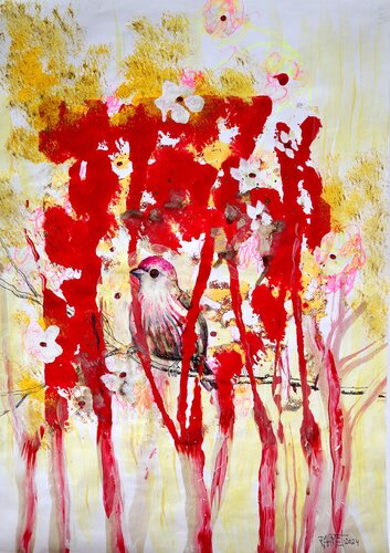 Fantasy with Flowers 164 by Rakhmet Redzhepov, 絵画 for Sale on Singulart