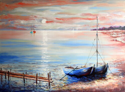 Morning in Quiet Bay 2 Rakhmet Redzhepov