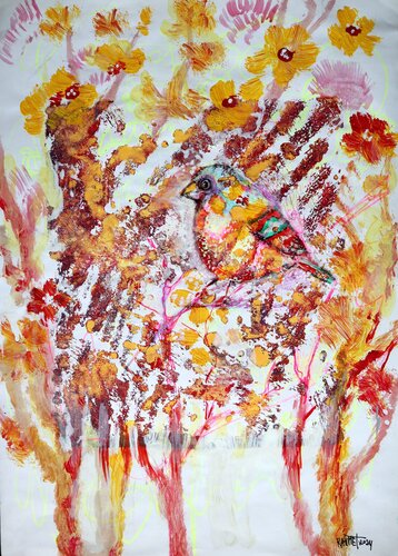 Fantasy with Flowers 168 by Rakhmet Redzhepov, 絵画 for Sale on Singulart